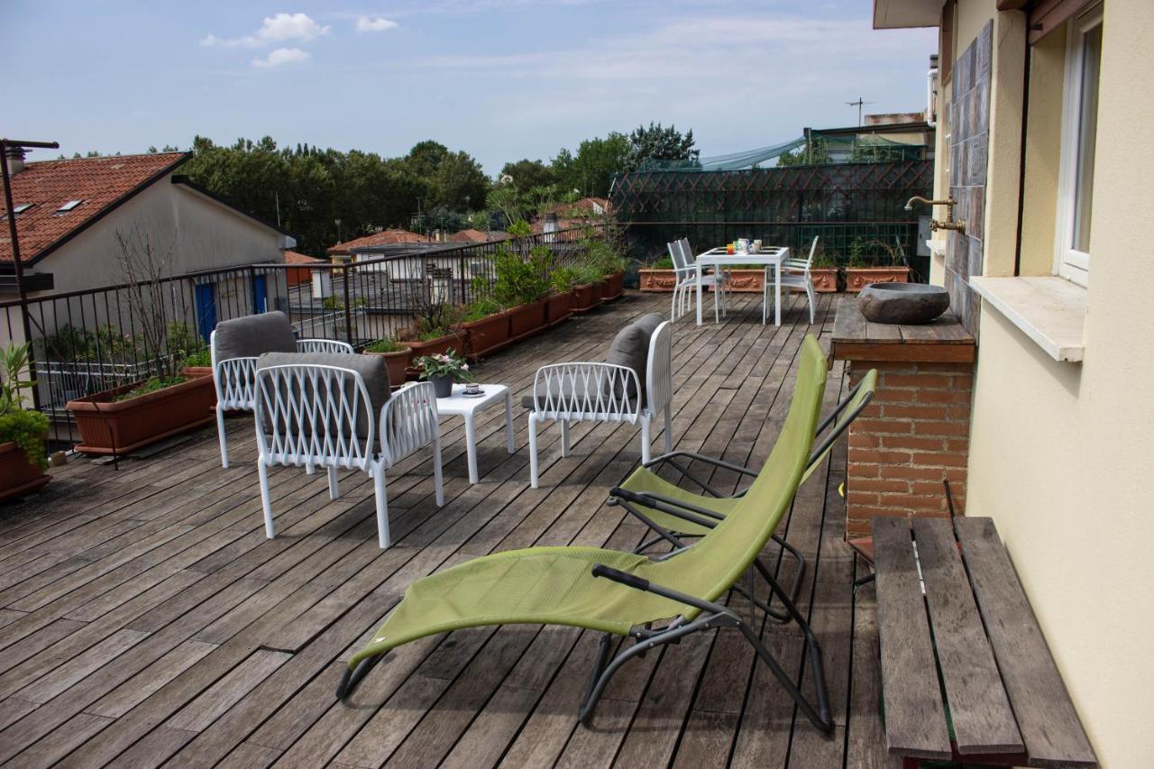 Terrazza Privata Venezia Mestre Lägenhet Marghera Exteriör bild